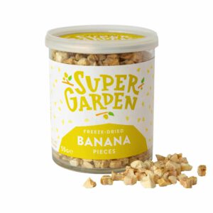 Külmkuivatatud banaanitükid