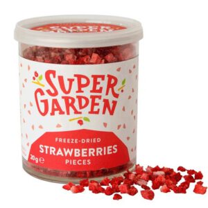 Külmkuivatatud maasikad tükkidena